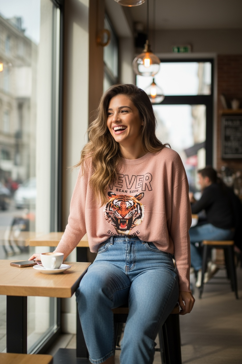 Maglioncino tigre
