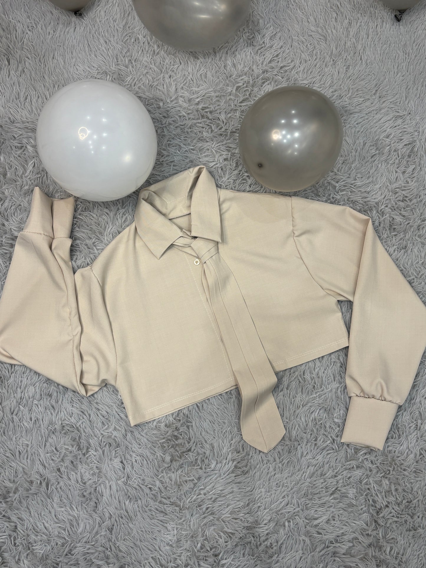 Camicia con cravattino