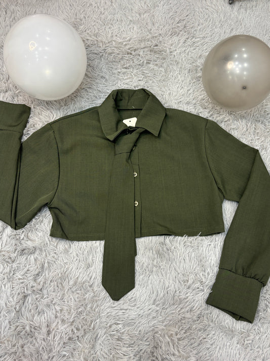 Camicia con cravattino