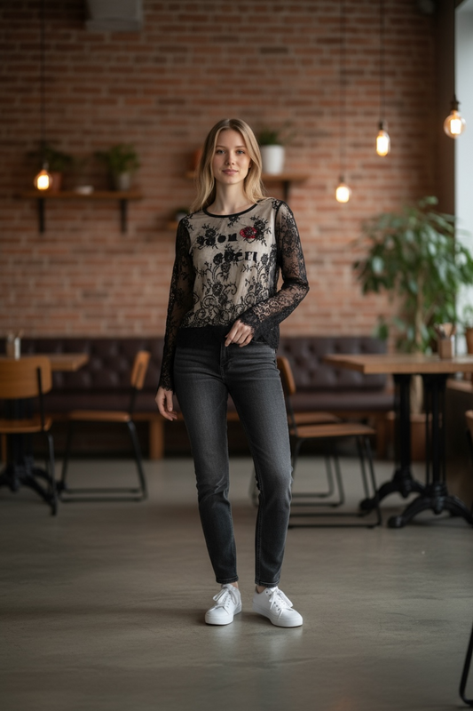 Maglia pizzo