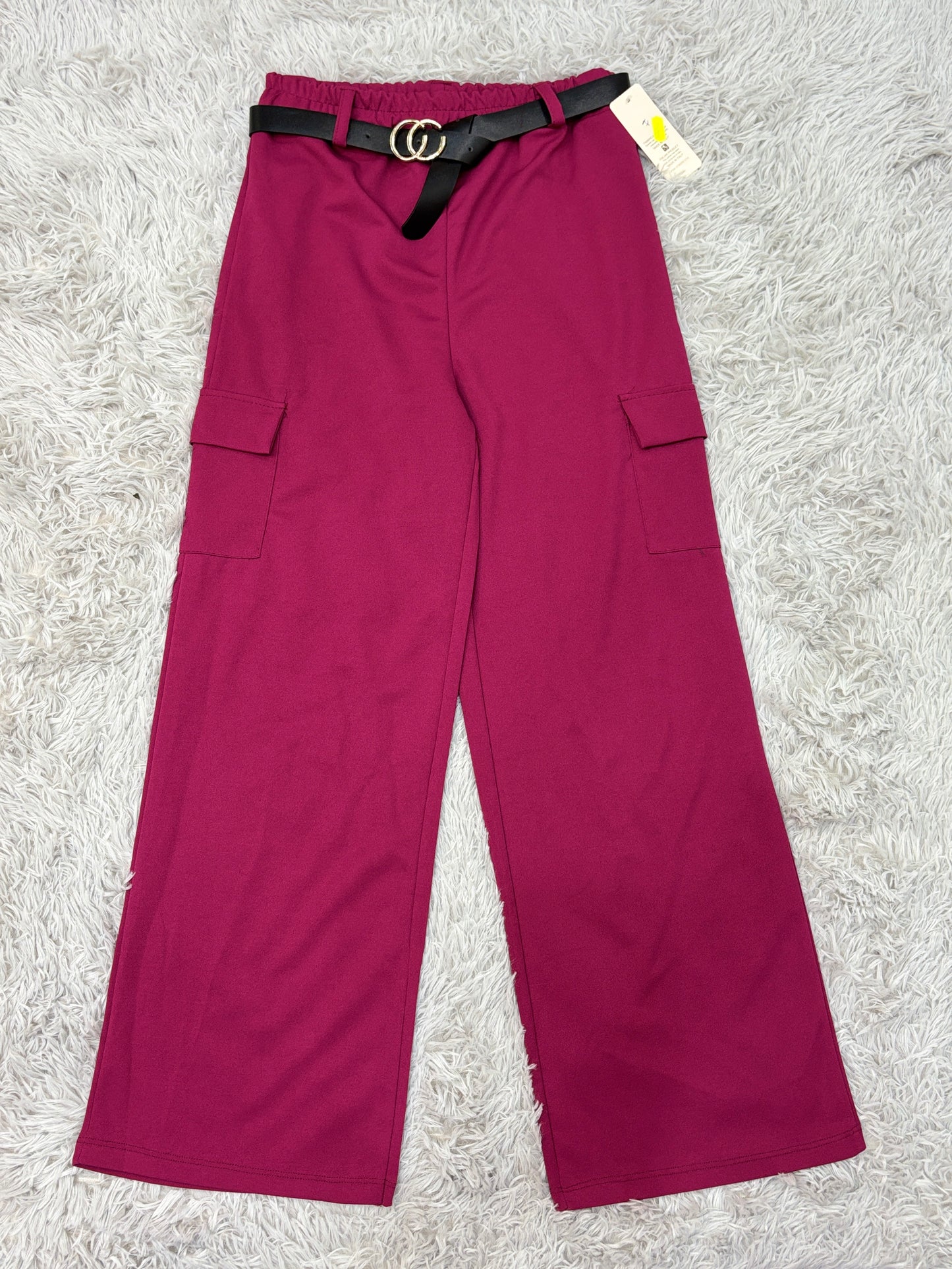 Pantalone a zampa cargo