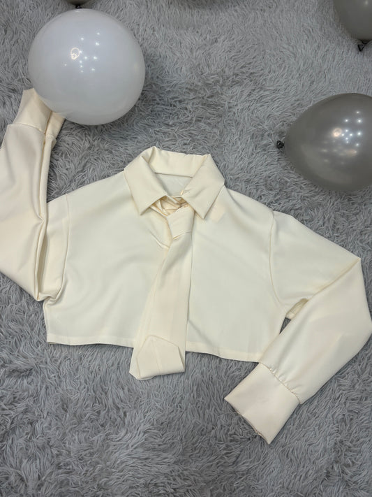 Camicia con cravattino