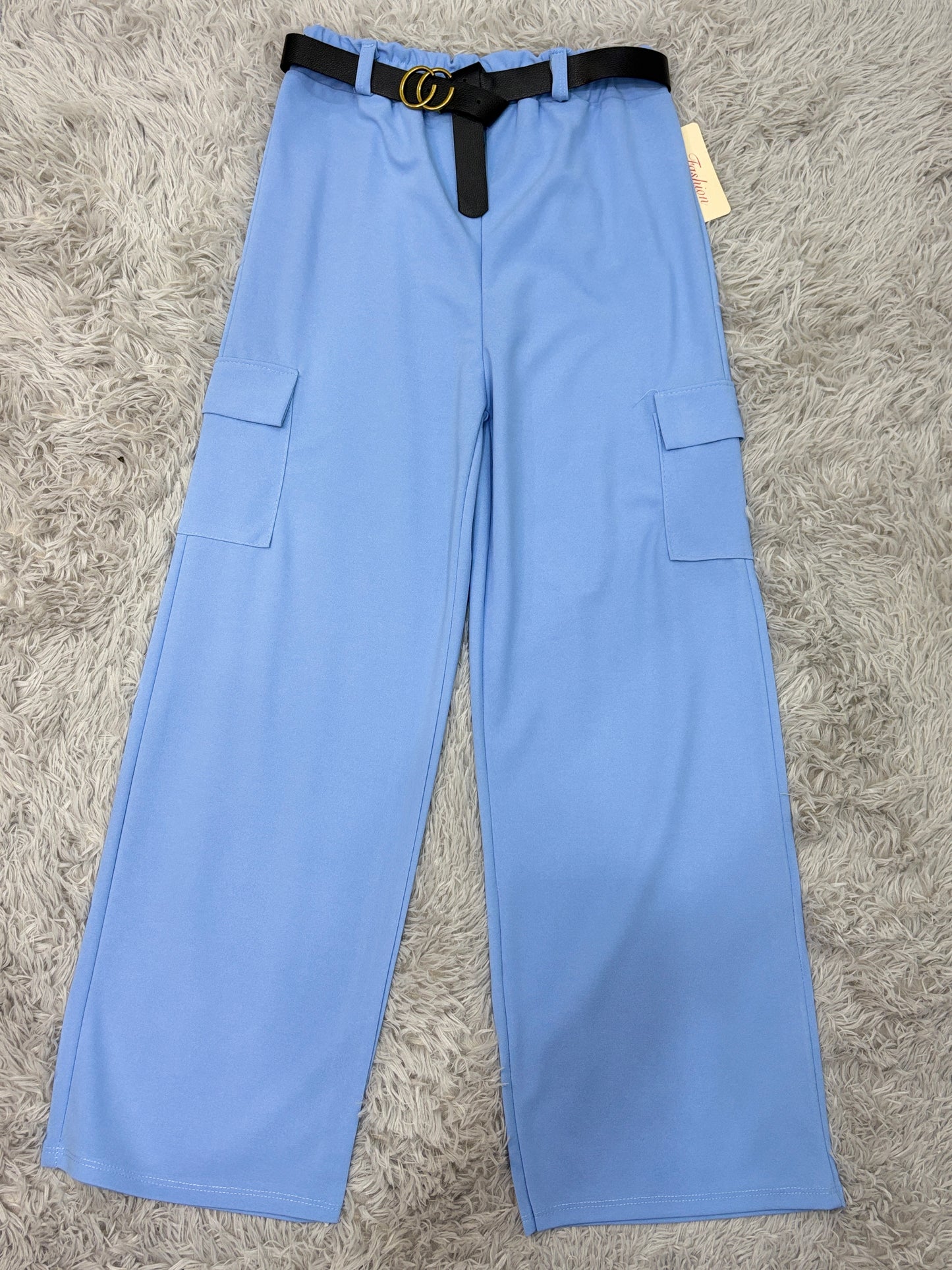 Pantalone a zampa cargo