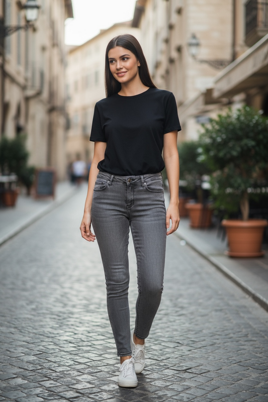 Jeans nero